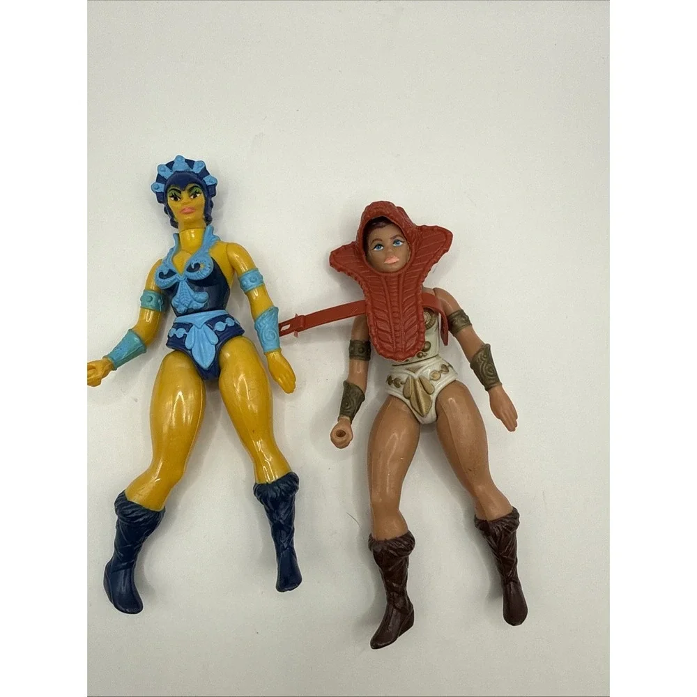 Vintage MOTU He-Man Teela Evil Lyn Lot Masters‎ of the Universe 1982